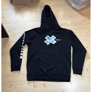 Exclusive X Games Black Hoodie 2024 Winter X Games in Aspen Size M